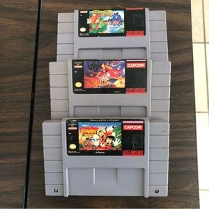 Super Nintendo game bundle ⚡️quick ship⚡️untested